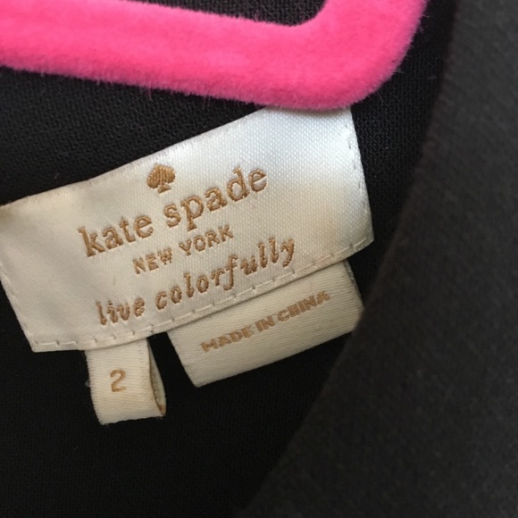 Kate spade black embellished peplum top - Picture 3 of 5